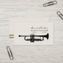 Search for instruments business cards Music