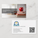 Search for school administration business cards Teacher