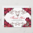 Search for red roses thank you cards Mis quince