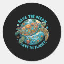 Search for save the sea turtle stickers Sustainability
