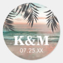 Search for beach monogram stickers Palm trees