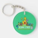 Search for big bird sesame street keychains Oscar the grouch