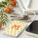 Search for daisies rectangular keychains Cute