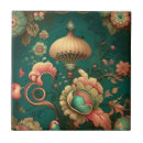 Search for brown floral design tiles Flowers