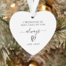 Search for mother of the groom ornaments Mom