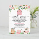 Recherche de farm baby shower invitations Animaux de la ferme