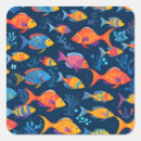 Search for fish pattern stickers Tropical