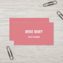 Recherche de patron cartes visite Pour elle