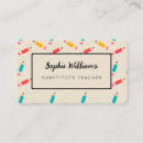 Recherche de crayons colorés cartes visite Retour à l'école