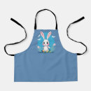 Search for easter bunny aprons Kawaii