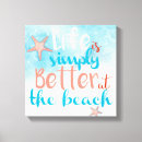 Search for beach quotes canvas prints Nautical