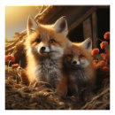 Recherche de dessin renard posters Animaux