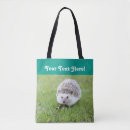Search for hedgehog tote bags Small