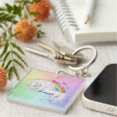 Search for rainbow unicorn keychains Magic