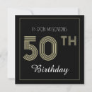 Search for gold stripes invitations Vintage