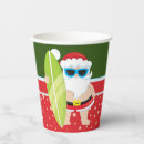 Search for santa claus paper cups Beach