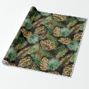 Search for palm leaves wrapping paper Monstera