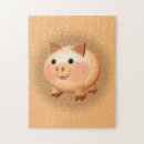 Search for piggy puzzles Baby pig