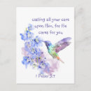 Search for cast your cares cards Scripture