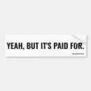 Search for paid bumper stickers Junker