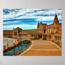 Recherche de séville espagne posters Plaza de espana