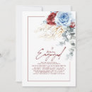 Search for flower engagement party invitations Botanical