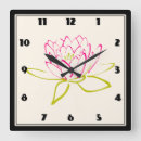 Recherche de fleur de lotus rose horloges Floral