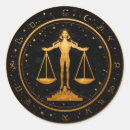 Search for gold libra stickers Astrology