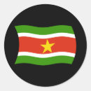 Recherche de surinam autocollants Drapeau de suriname