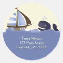 Search for nautical return address stickers Ocean