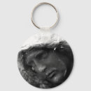 Search for black angel keychains Black and white
