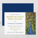 Recherche de paon anniversaire invitations Vert