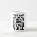 Search for customer service mugs Typography