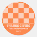 Search for retro thanksgiving stickers Orange