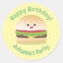 Recherche de hamburger stickers Foodie