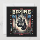Search for boxing gloves invitations Vintage