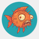 Search for puffer fish stickers Sea life