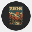 Recherche de zion autocollants Rétro