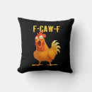 Search for funny chicken pillows F caw f