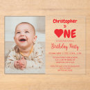 Search for february birthday invitations Red