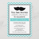 Search for chevron birthday invitations Blue