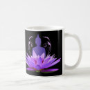 Search for elegant lotus flower mugs Yoga