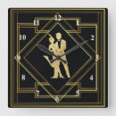 Search for art deco black gold clocks Roaring twenties
