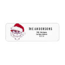 Search for santa claus return address labels Merry