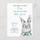 Search for some bunny is turning one invitations Rabbit