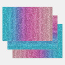 Search for blue glitter wrapping paper Light pink