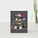 Search for schnauzer christmas cards Dog