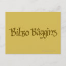 Search for bilbo postcards Middle earth