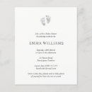 Search for footprint baby shower invitations Gender neutral