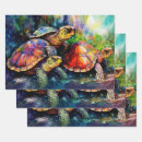 Search for tortoise wrapping paper Beach